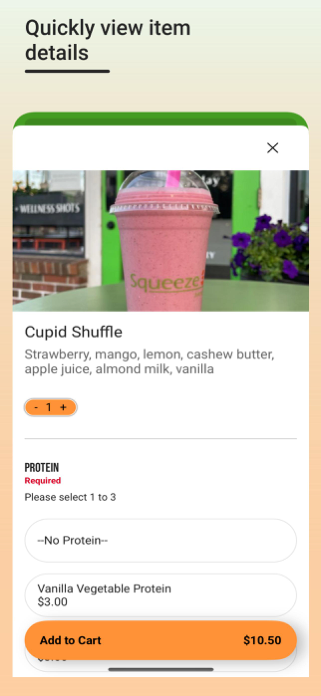 Squeeze Juicery Screenshot 3 of 3