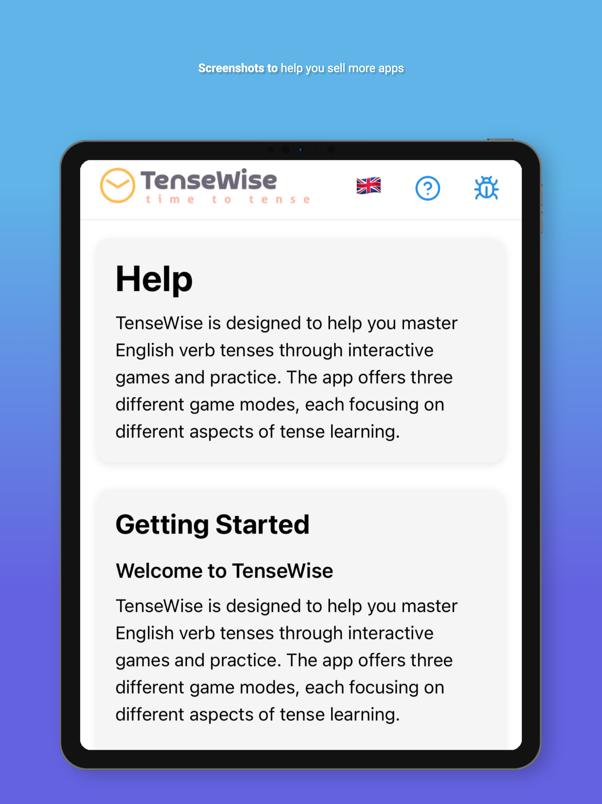TenseWise screenshot 5
