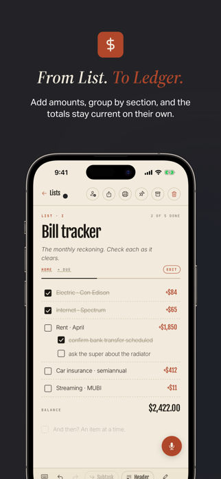 Ink: Notes, Lists & To-Dos Screenshot 4 of 10