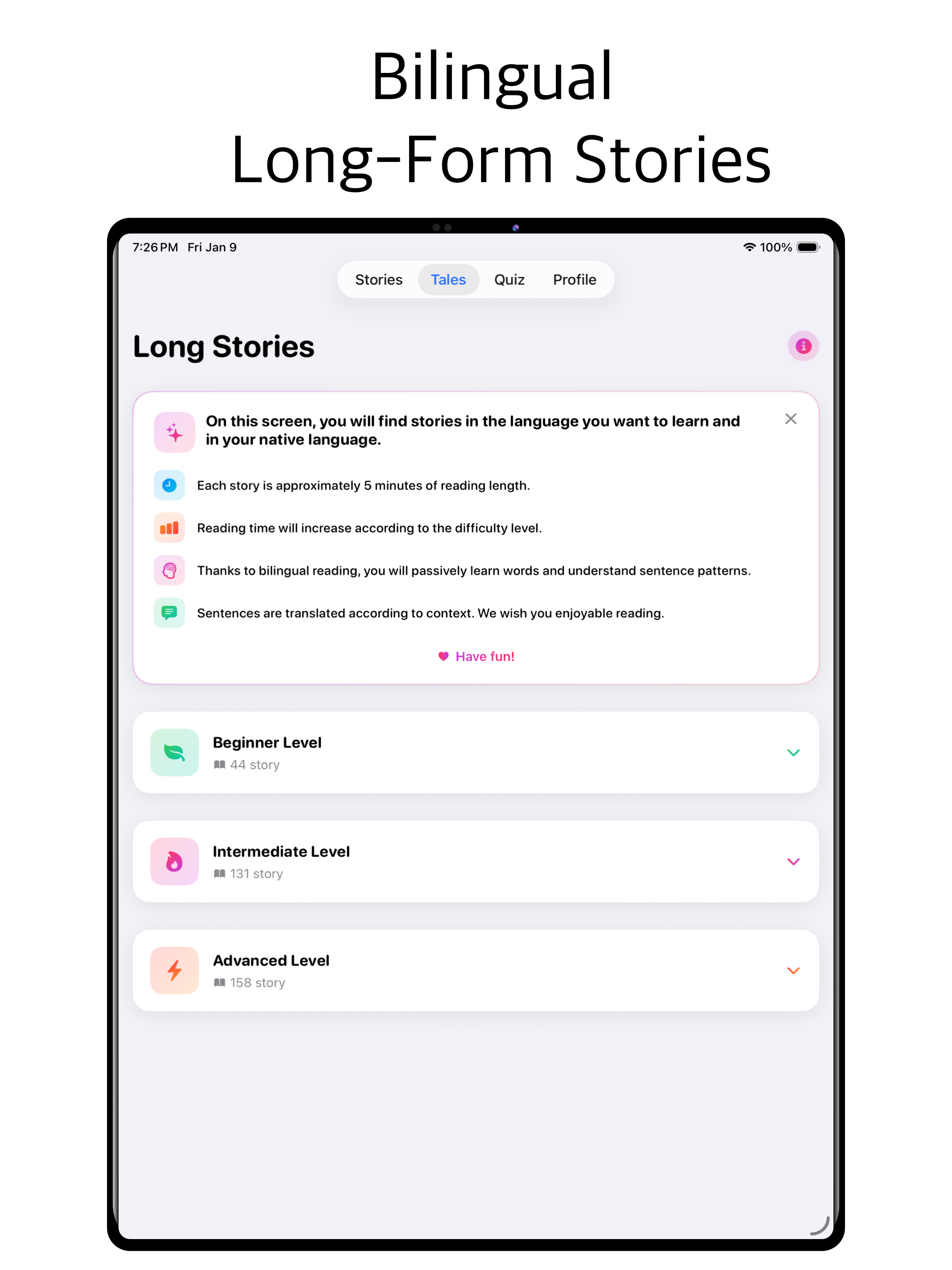 Learn German with Stories
