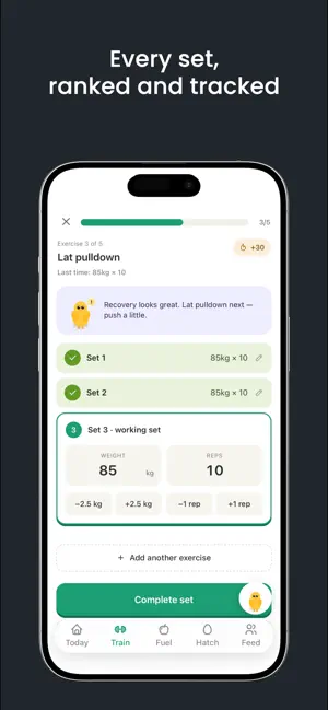 Hatch: Gym & Workout Tracker screenshot 2