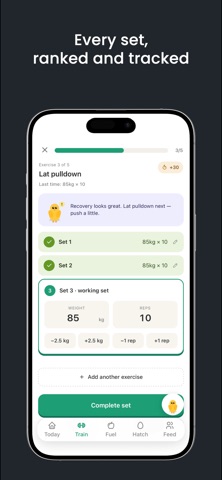 Hatch: Gym & Workout Tracker Screenshot 2 of 7
