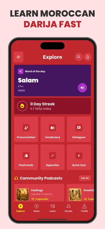 Darija Lingo: Aprende Darija screenshot 1 of 8