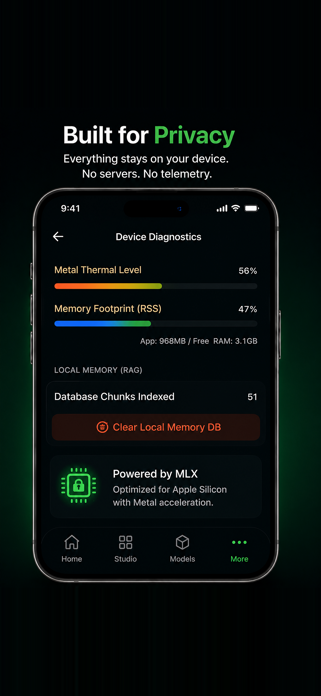 Token : Local AI Studio Screenshot 5 of 8