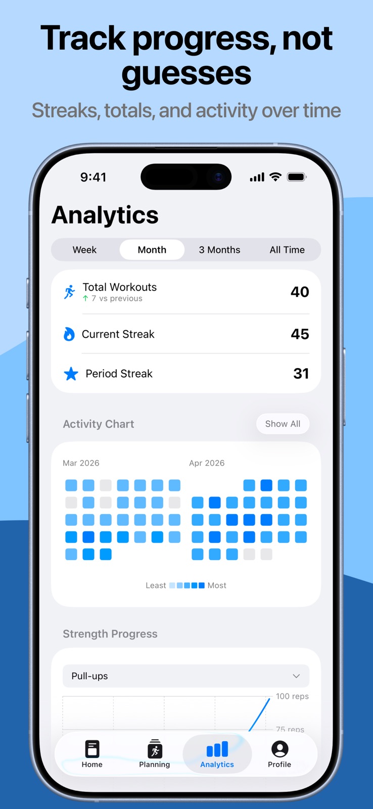 Replex: Workout Tracker iphone screenshot 3