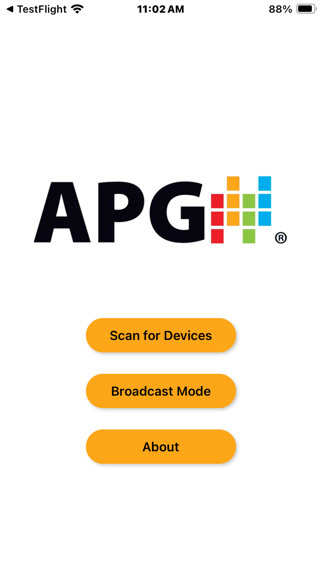 APG Scout Communicator Screenshot
