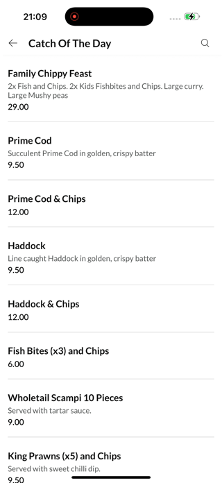Starbeck Fish And Chips. Screenshot 4 of 4
