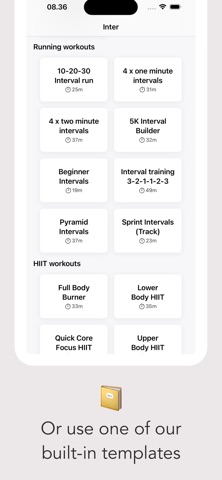 Inter: HIIT and Running Timer Screenshot 4 of 6