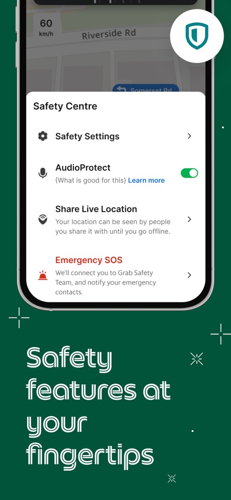 Grab Driver: App for Partners - Enhanced Driver Safety