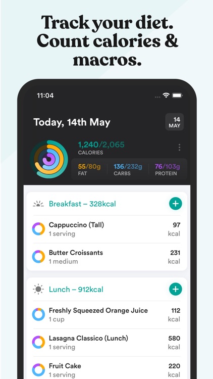 Diet & Food Tracker: EatWell screenshot-0