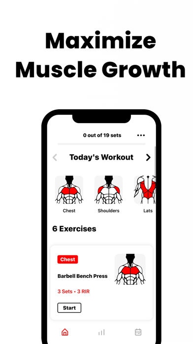 Hypertrophy: RPT Gym Planner Screenshot