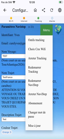 Navistep screenshot 2