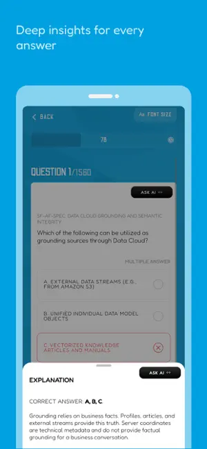 Salesforce Agentforce Prep: AI screenshot 4