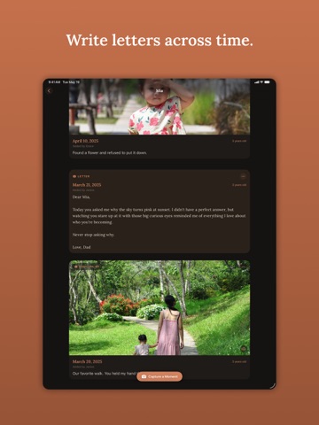 Moments: A Digital Baby Book iPad screenshot