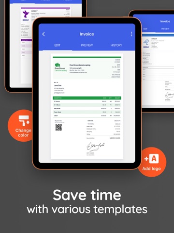 Invoice Maker; Invoice Simple App Store preview screenshot 12