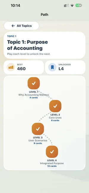 Accounting Memory Games screenshot 3