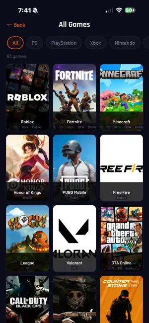 BuffMe screenshot 2
