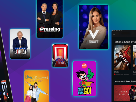 Screenshot #5 pour Mediaset Infinity Italia