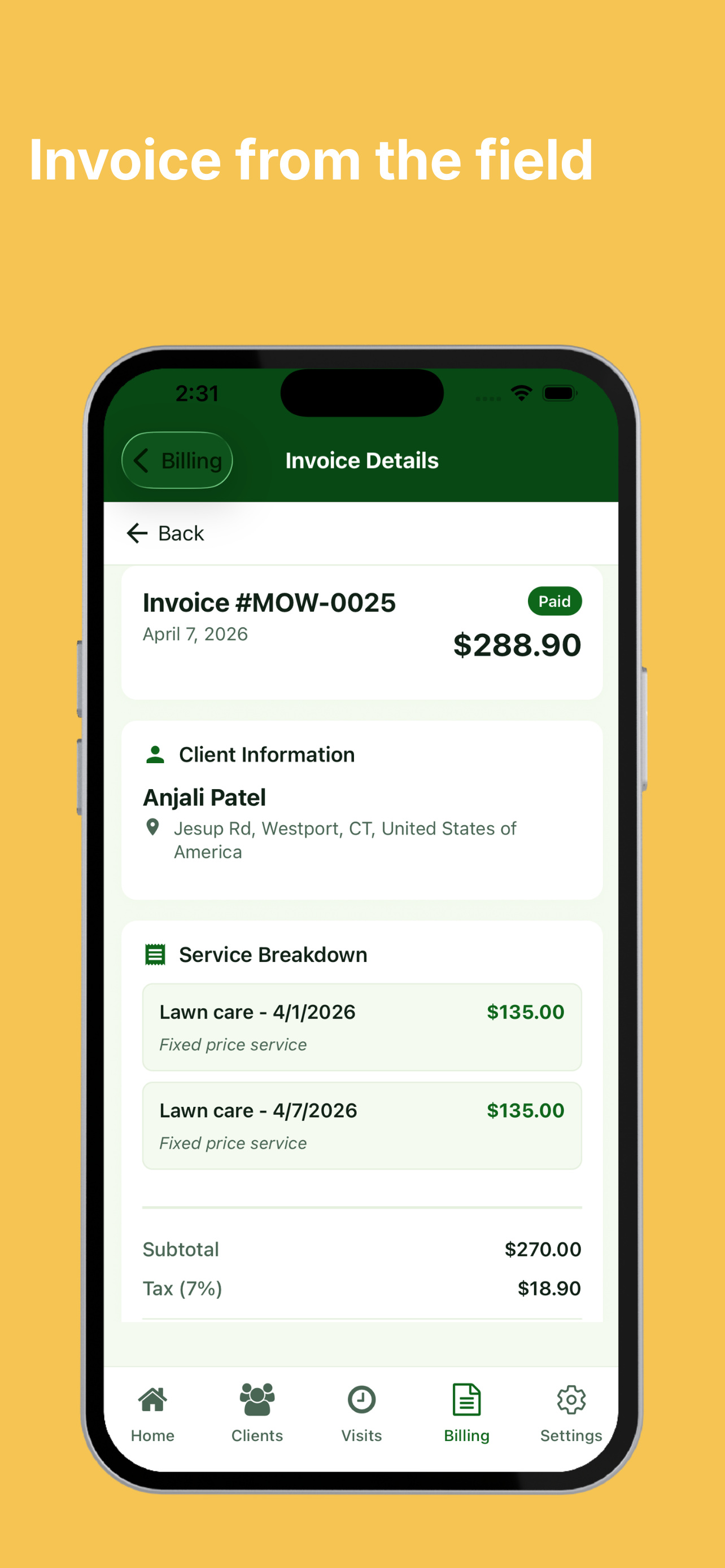 Mow-Money screenshot 3
