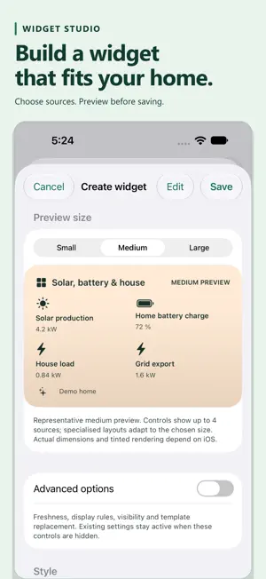 Widget Studio: Home Assistant screenshot 2