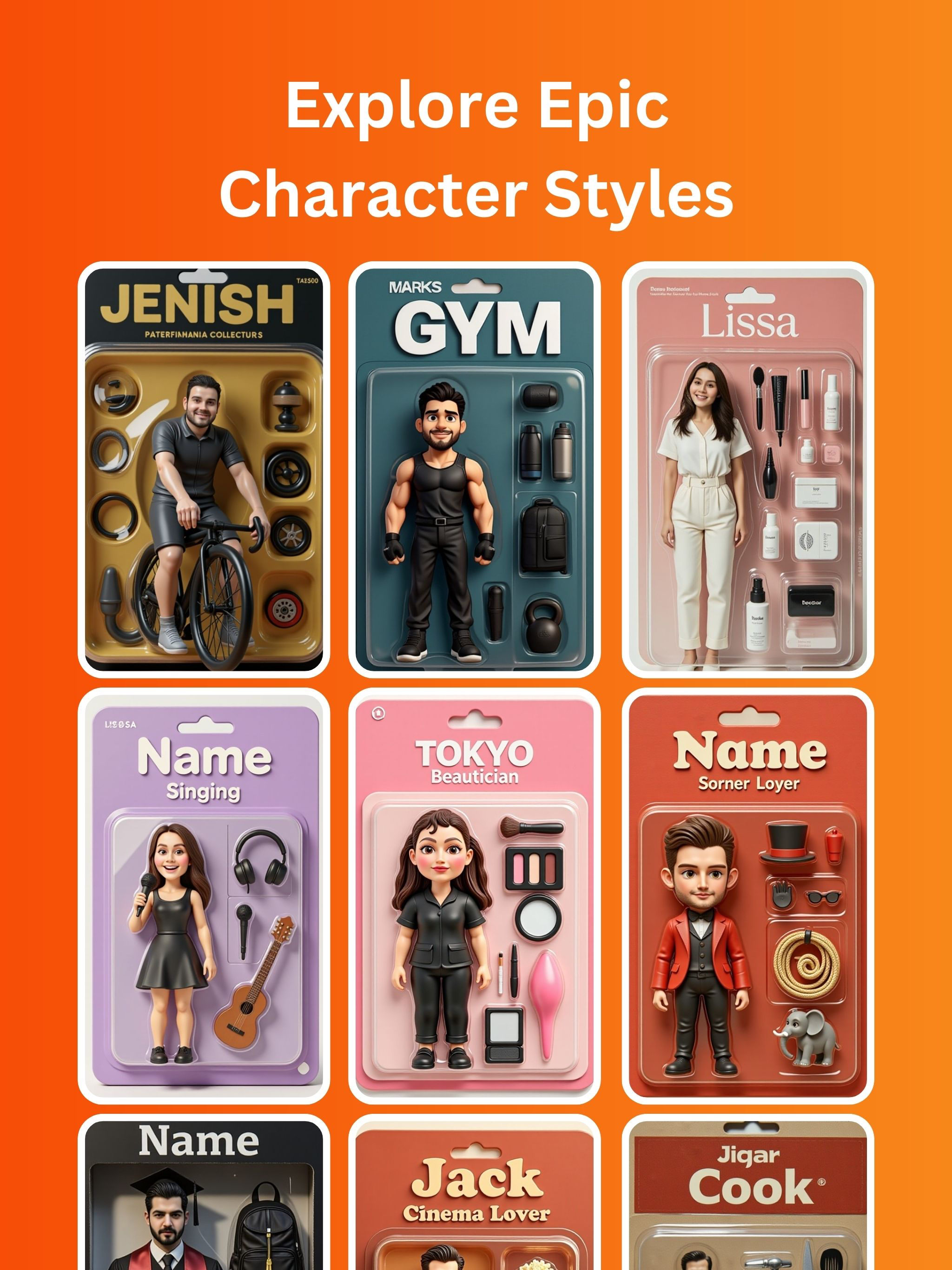 ToonAI: AI Action Figure Maker