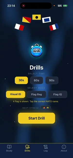 Signal Deck: ICS Flag Trainer screenshot 3