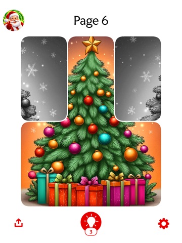 Christmas Puzzle - Paint Art iPad screenshot