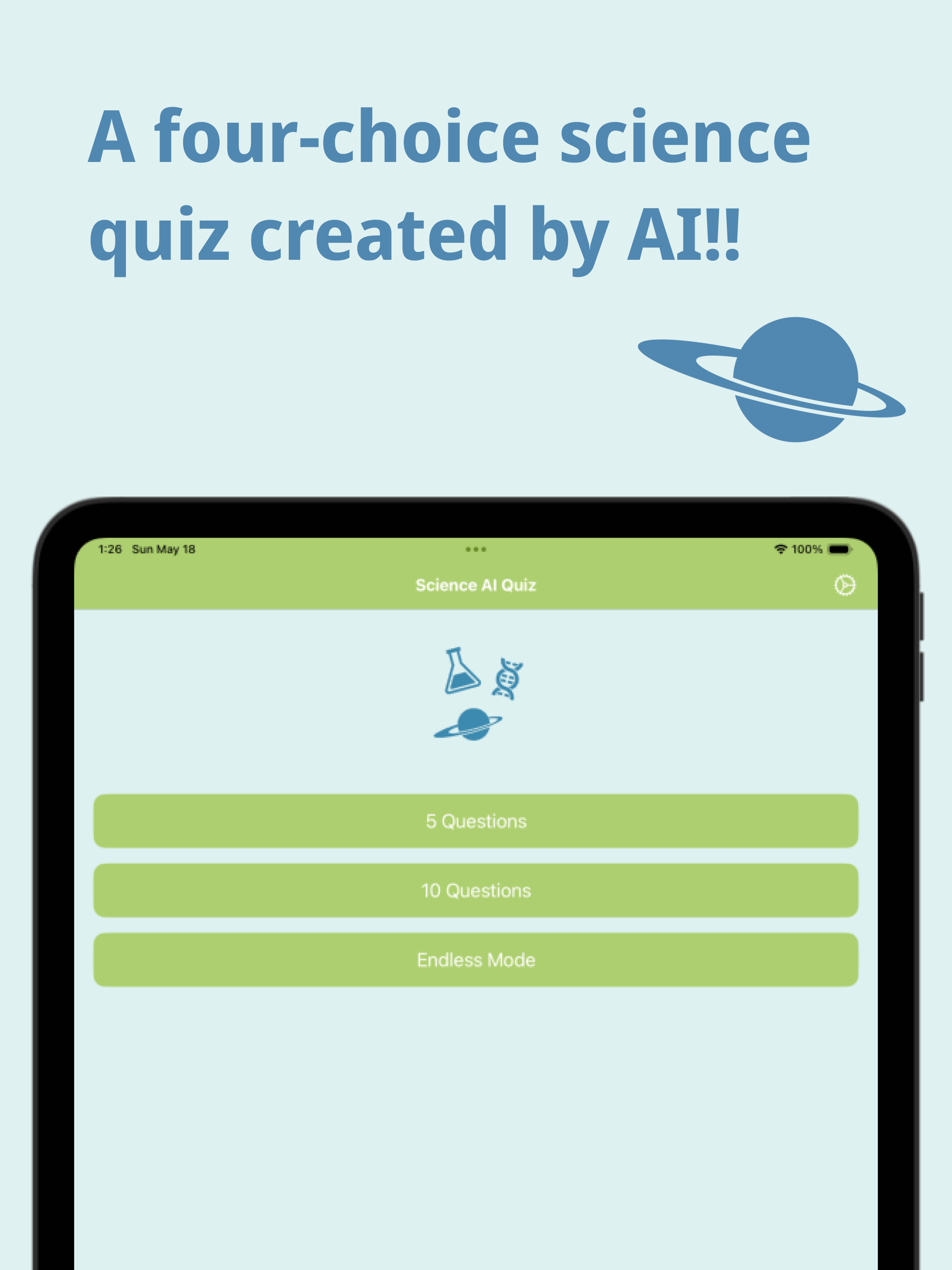 science AI Quiz