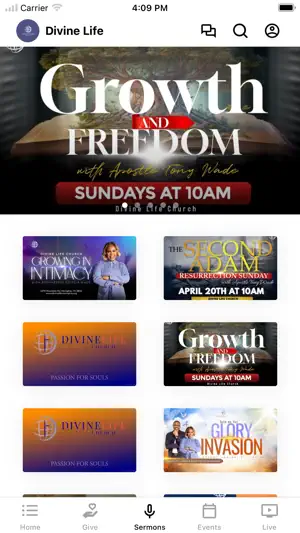 Divine Life Memphis screenshot 2