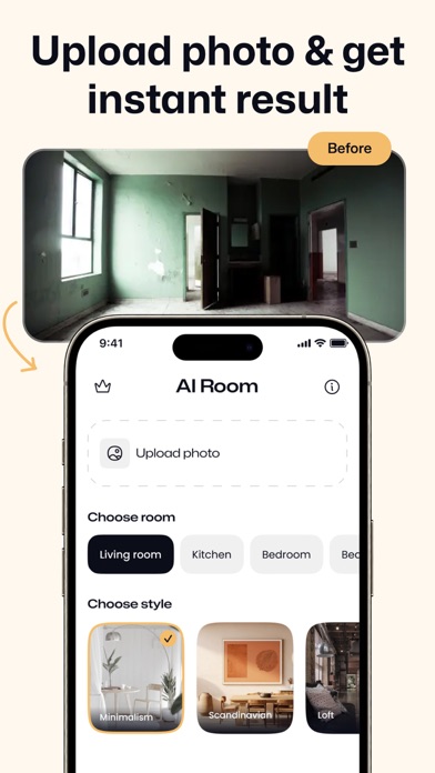 Redesign AI: Home Designs Screenshot