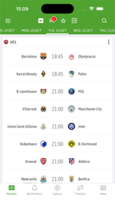 BeSoccer Plus screenshot
