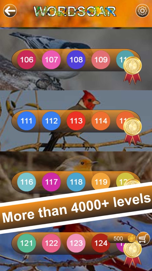 #7. Word Soar - Fun Puzzle Game (iOS) 由: BITZARDRY SOFTWARE PRIVATE LIMITED