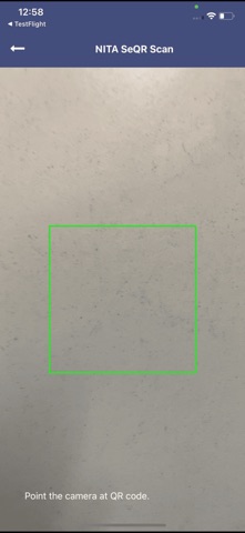 NITA SeQR Scan screenshot