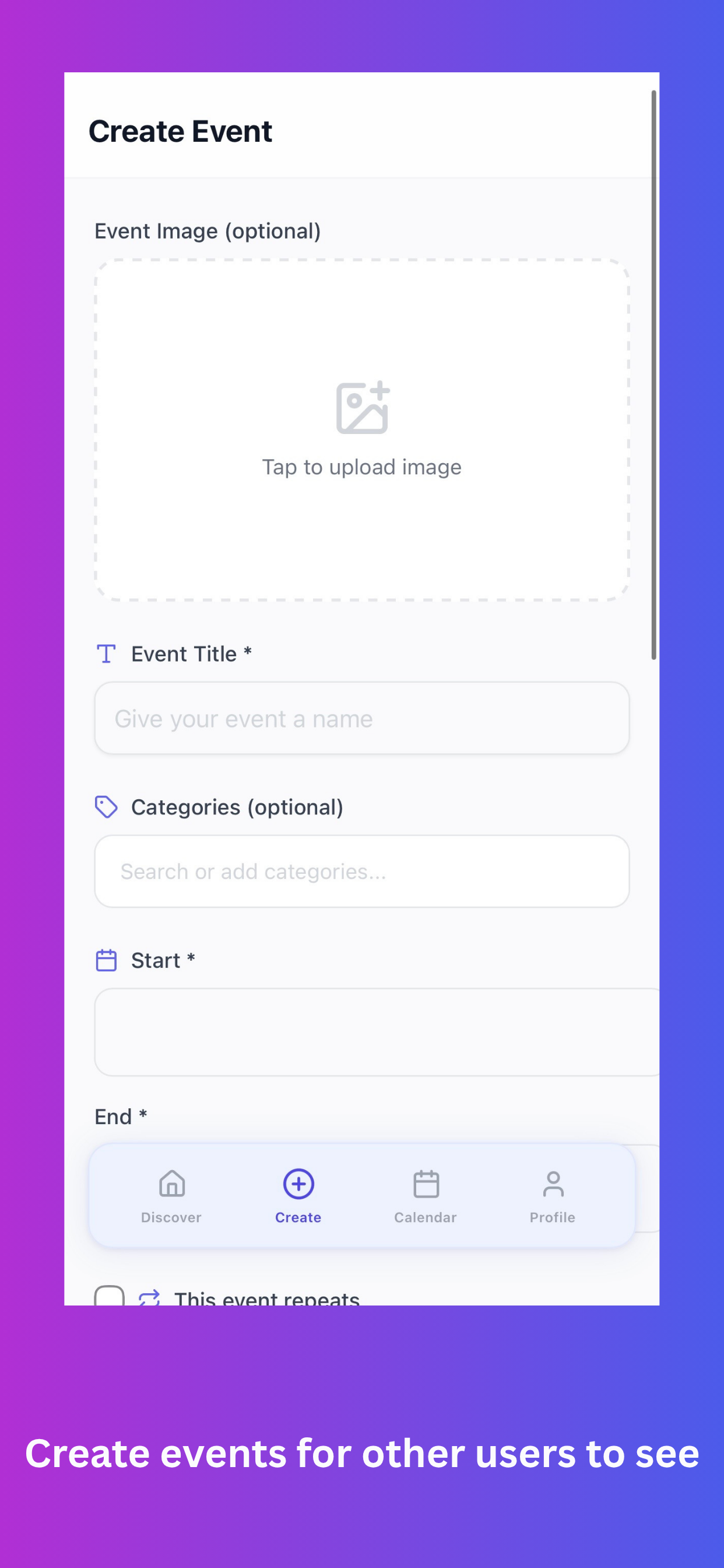Navo Events screenshot 2