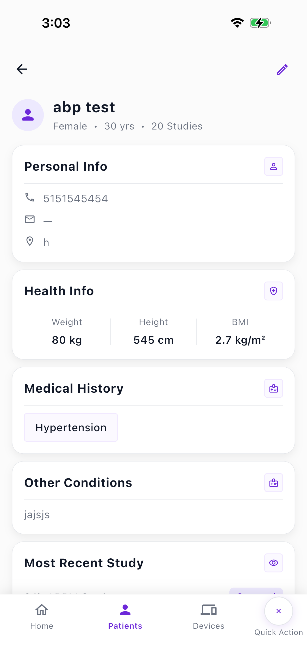 Tracky Health Pro screenshot 7
