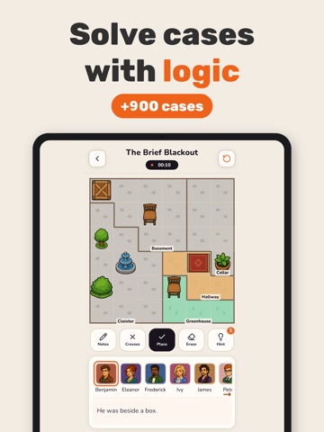 Enigmic: Crime Puzzle Cases iPad screenshot