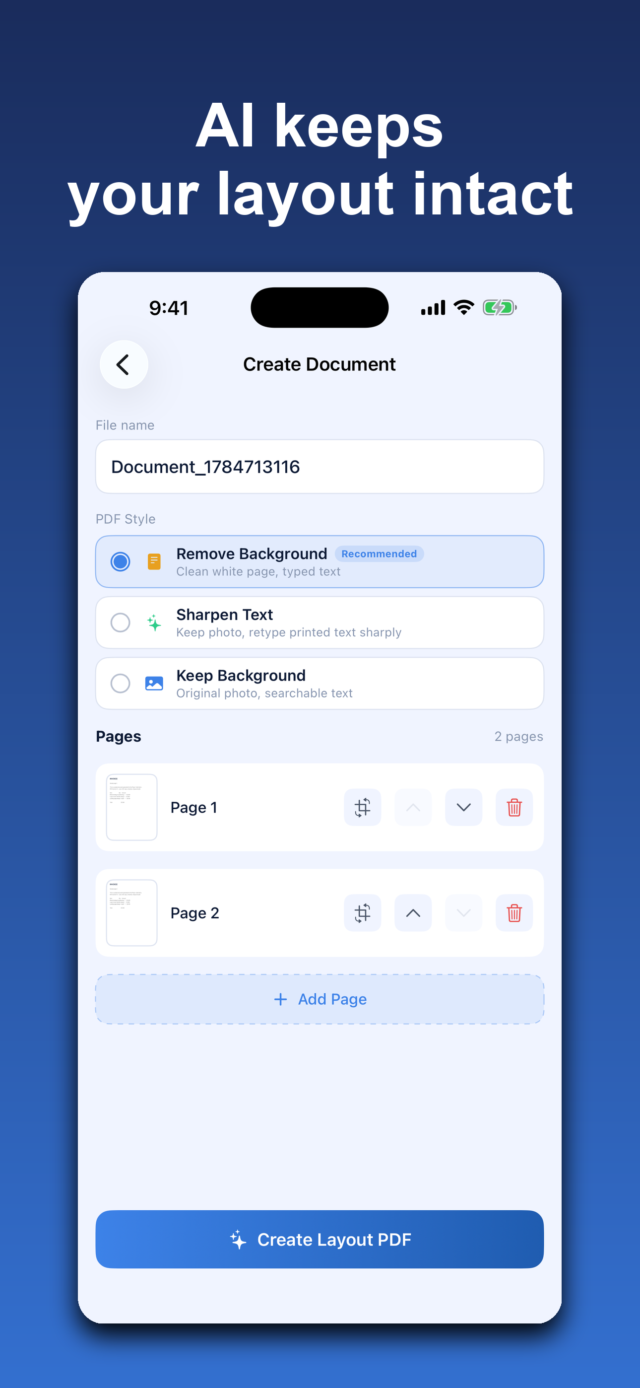 PDF Scanner AI: Document OCR screenshot 2