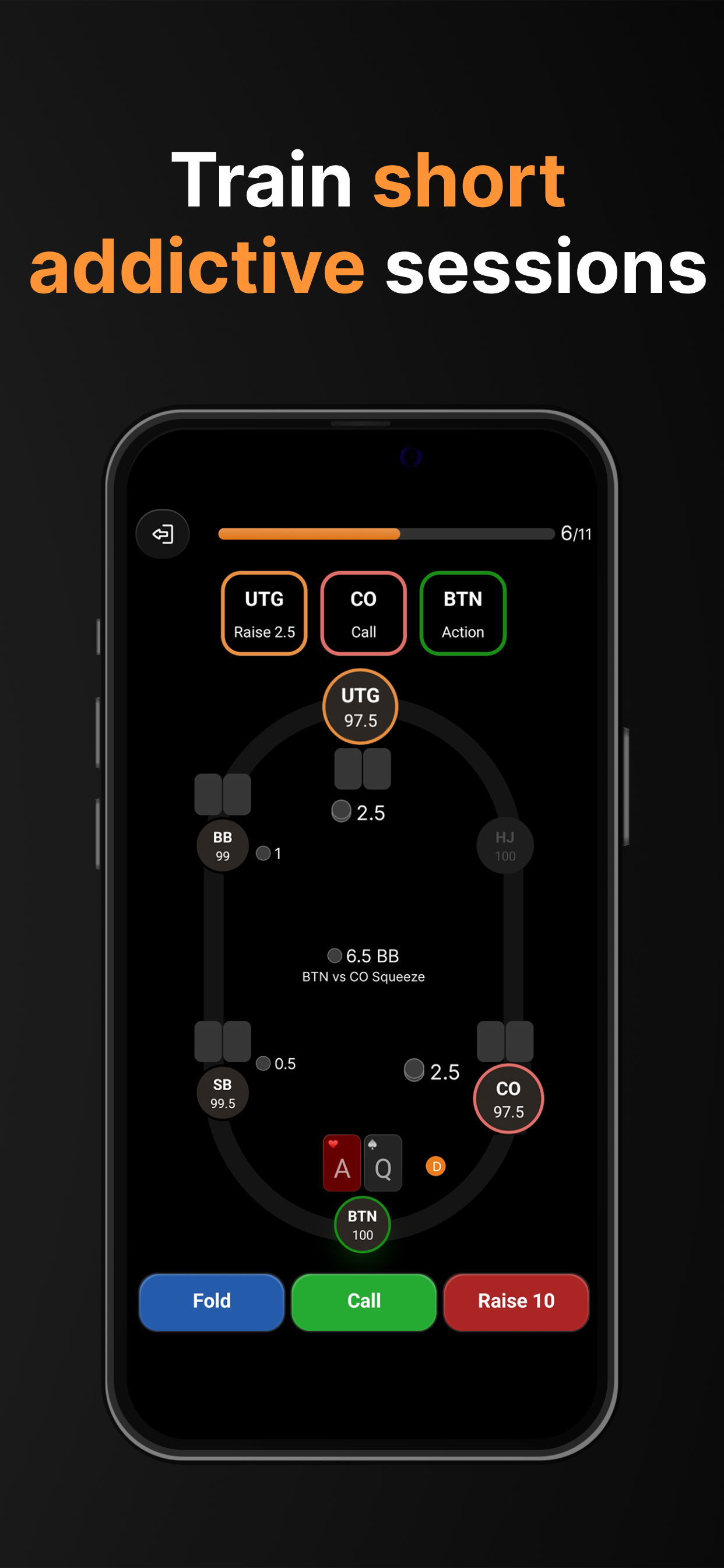 Poker Trainer - GTO Preflop