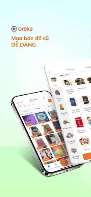 Oreka - App mua bán đồ cũ screenshot 1