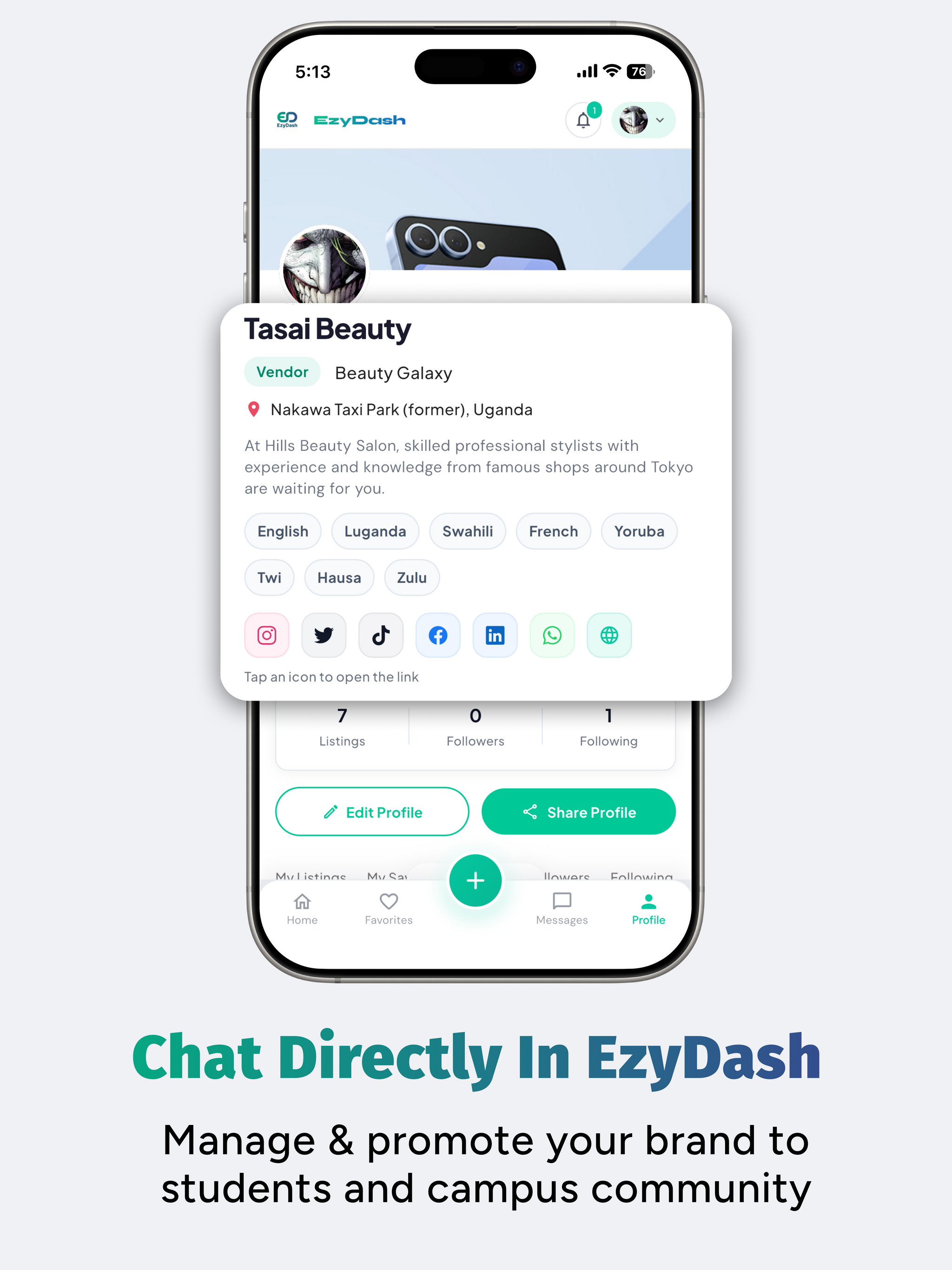 EzyDash: Student Marketplace screenshot 18