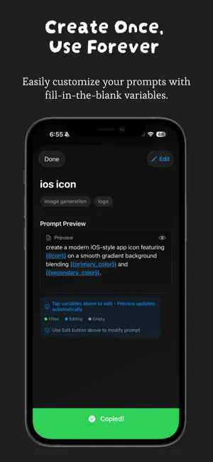 PromptPad – AI Prompt Manager screenshot 3