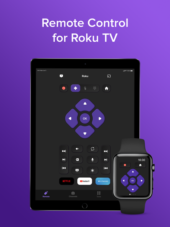 Screenshot #1 for Remote for Roku TV & Smart TV
