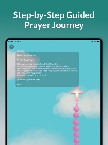 Holy Rosary: Beadly iPad screenshot