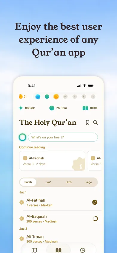 Yawm: Daily Quran Habit screenshot 1