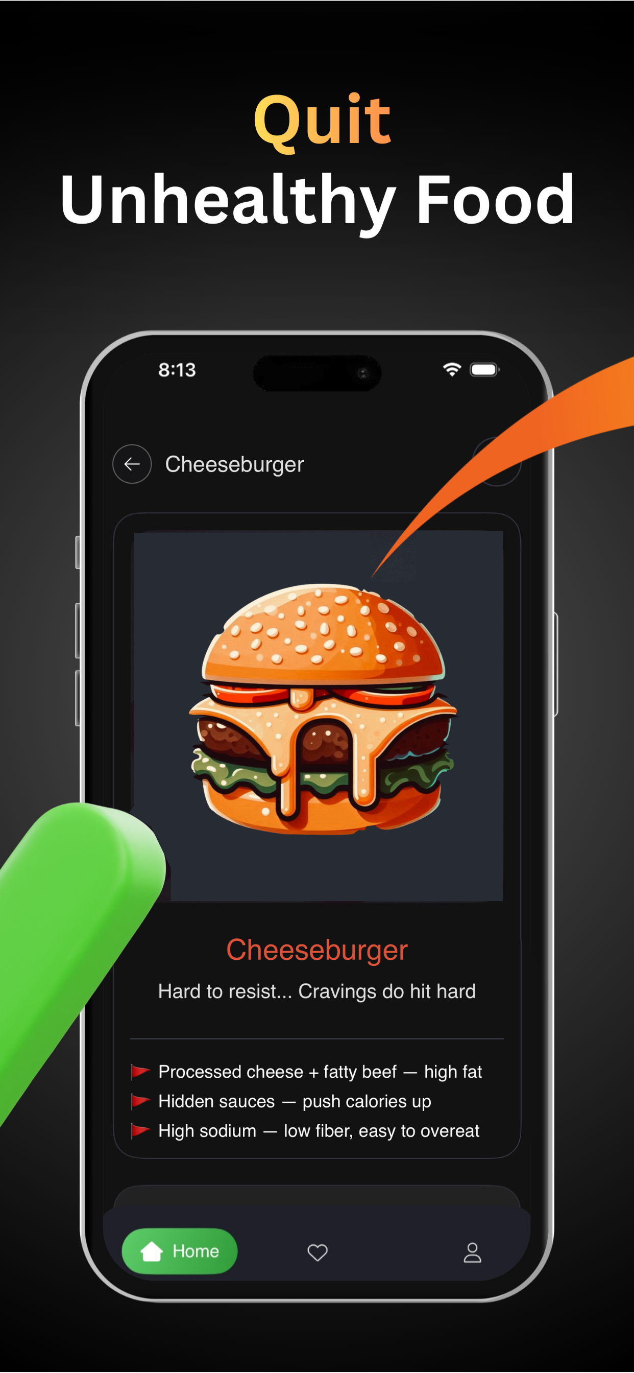 CraveFlip: Quit Junk Food
