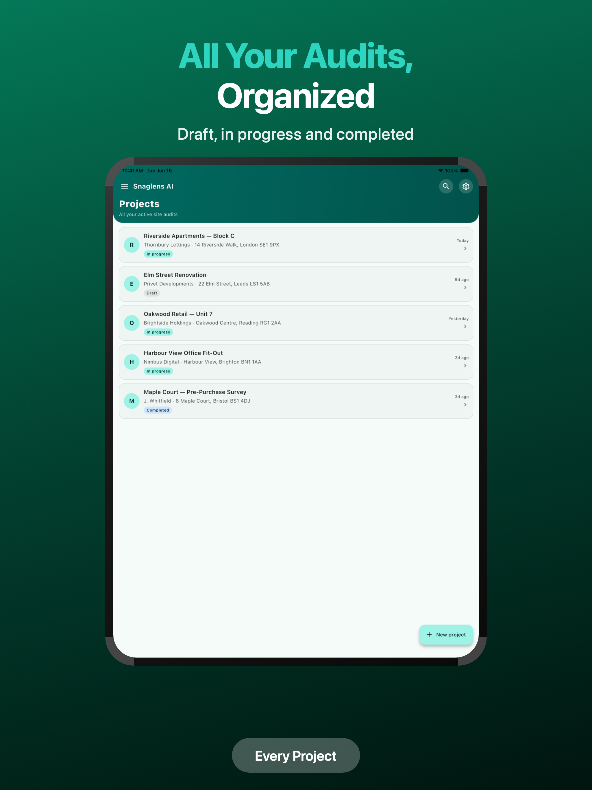 SnagLens AI: Site Audit & Snag screenshot 17
