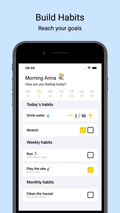 BeeBetter Habit Tracker