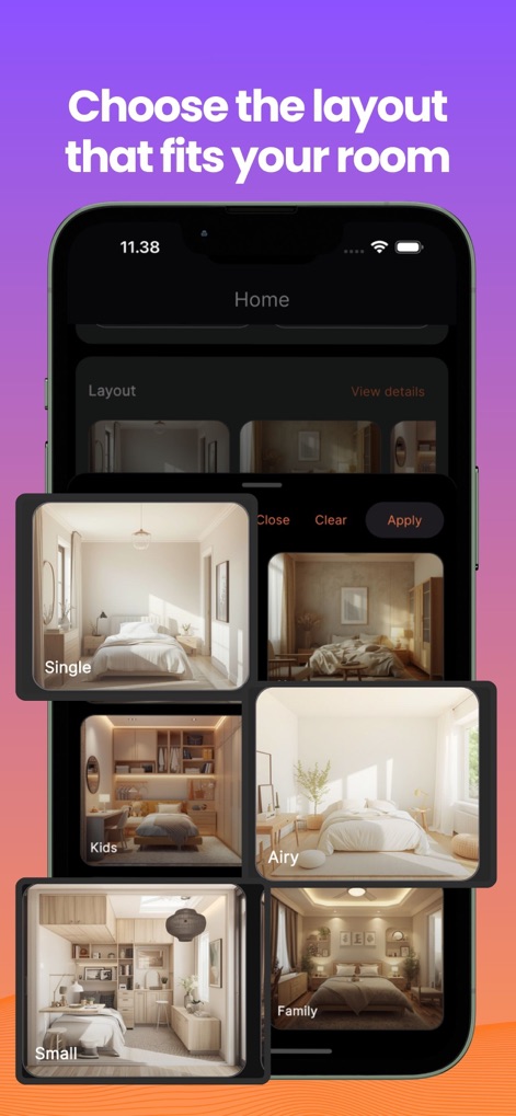 Bedroom Design AI Planner - Graphics & Design App | MWM