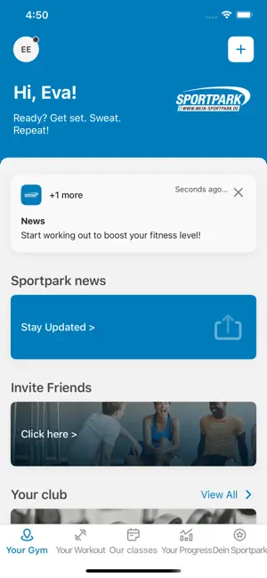 Sportpark Halle screenshot 2