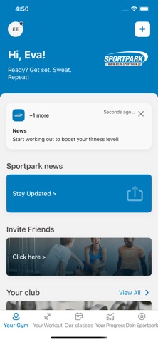 Sportpark Halle screenshot
